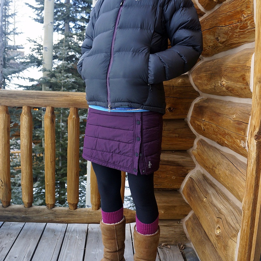 Smartwool PhD Wool Insulated Quilted Puffer Skirt